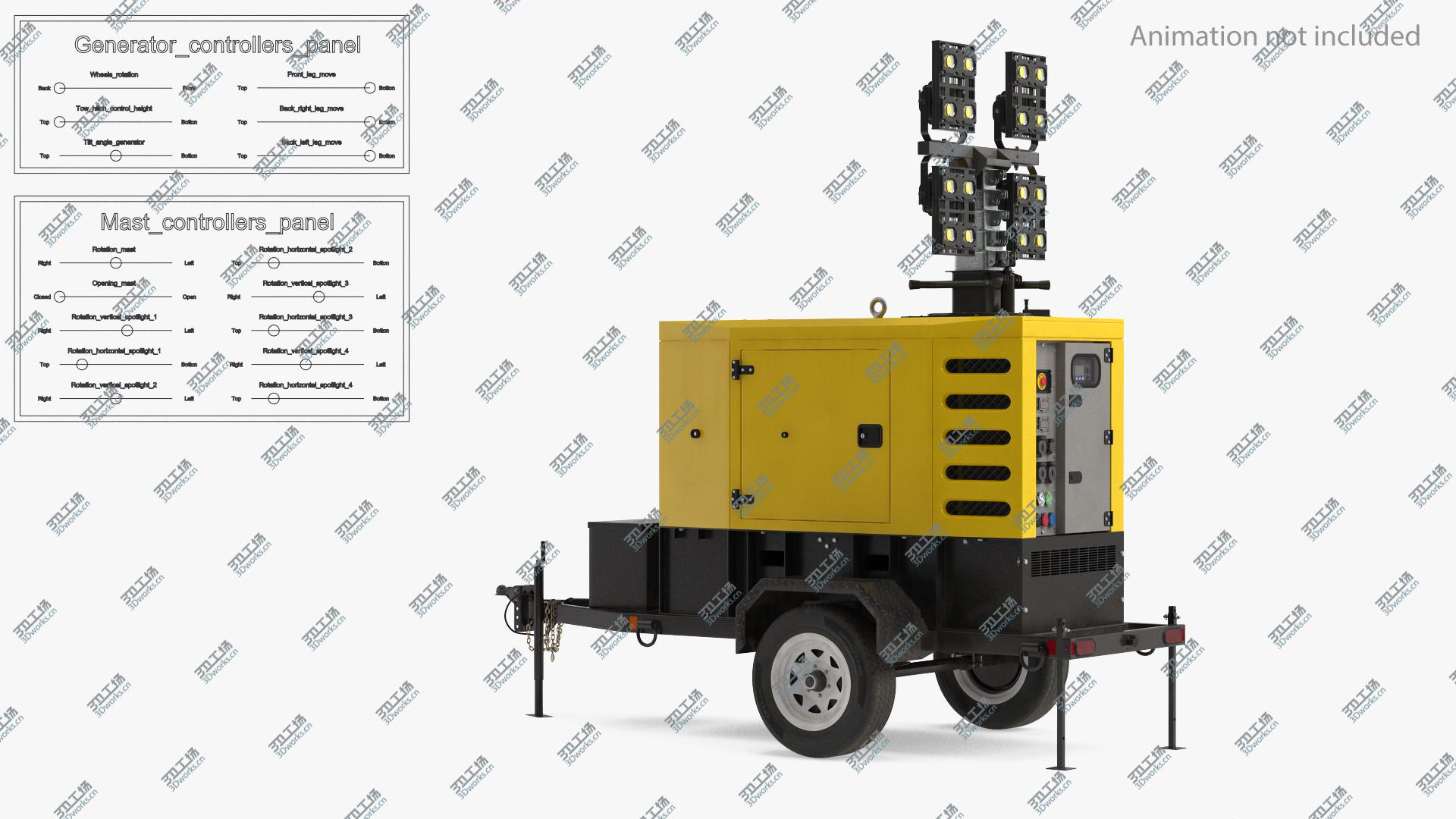 images/goods_img/2021040164/3D Mobile Generator Generic with Lighting Mast Rigged model/3.jpg